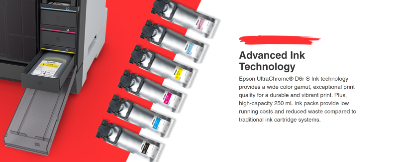 It Supplies - EPSON SureLab D1070DE Professional Minilab 6-Color 18.1 x  17.2 x 16.7 Photo Printer with Double-Sided Printing - SLD1070DE