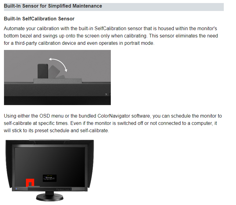 Eizo Coloredge Cg277 27 10 Bit Lcd Monitor Cg277 Bk
