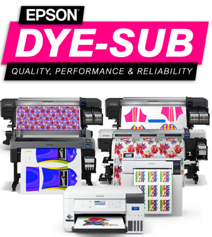 negativ med tiden sikkerhed Epson Dye-Sublimation Printers SureColor F Series Wide Format