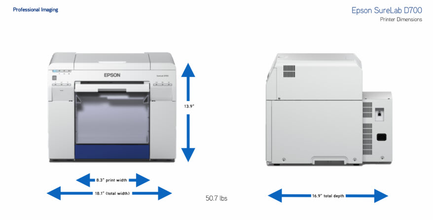 Epson Surelab D700 Small Photo Lab Printer